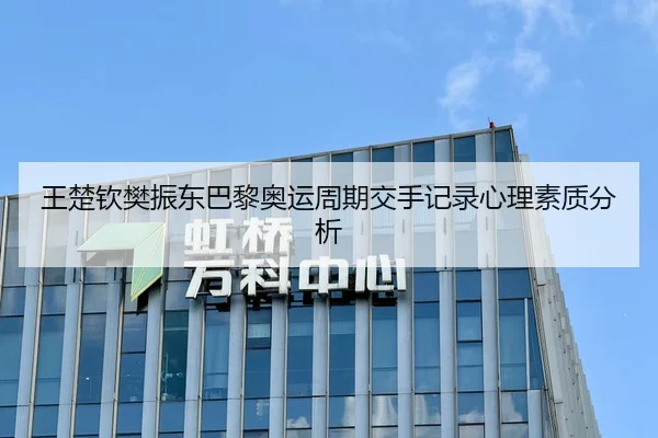 王楚钦樊振东巴黎奥运周期交手记录心理素质分析